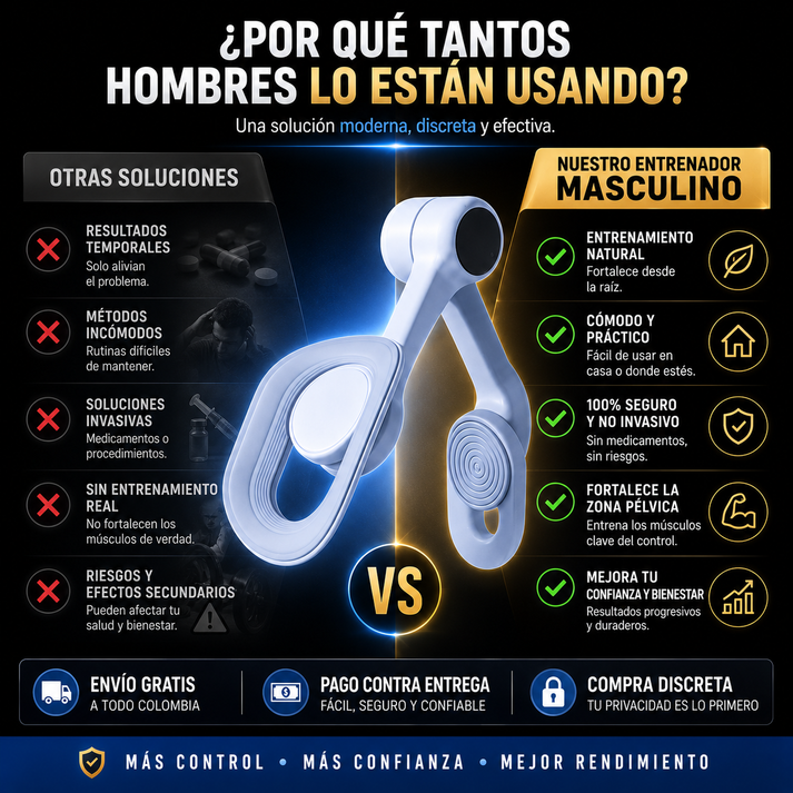 DrNuro™ Entrenador de Suelo Pélvico: La solución natural para un rendimiento y una confianza duraderos.