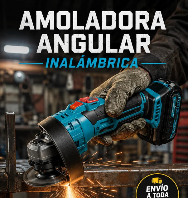 AMOLADORA ANGULAR - Inalámbrica