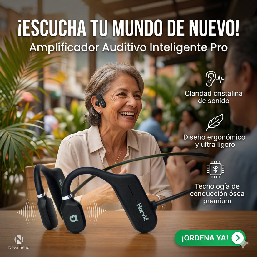 Amplificador Auditivo Inteligente Pro.