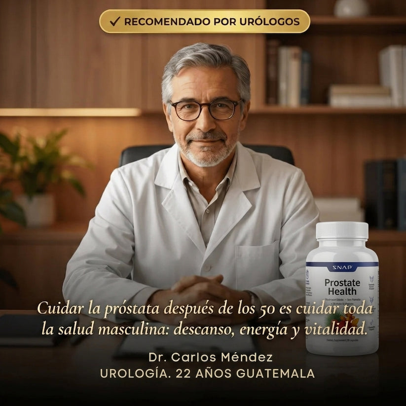 Desinflama la próstata y recupera tu tranquilidad | 90 Capsulas