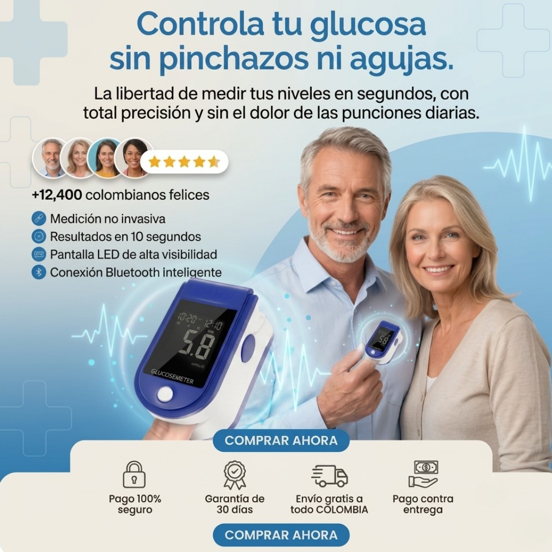 GlucoPulse™ Original | sin punciones ni agujas