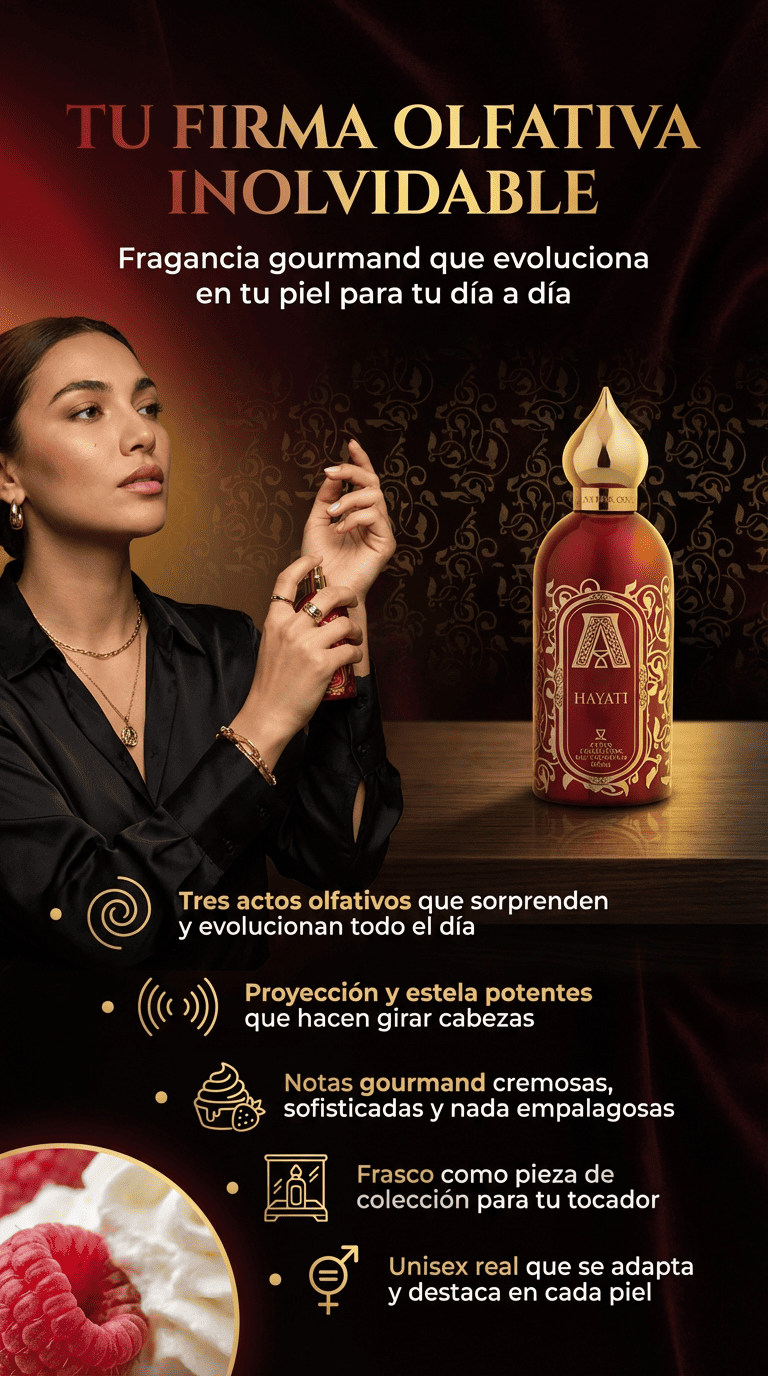PERFUME HAYATI - Un aroma inolvidable
