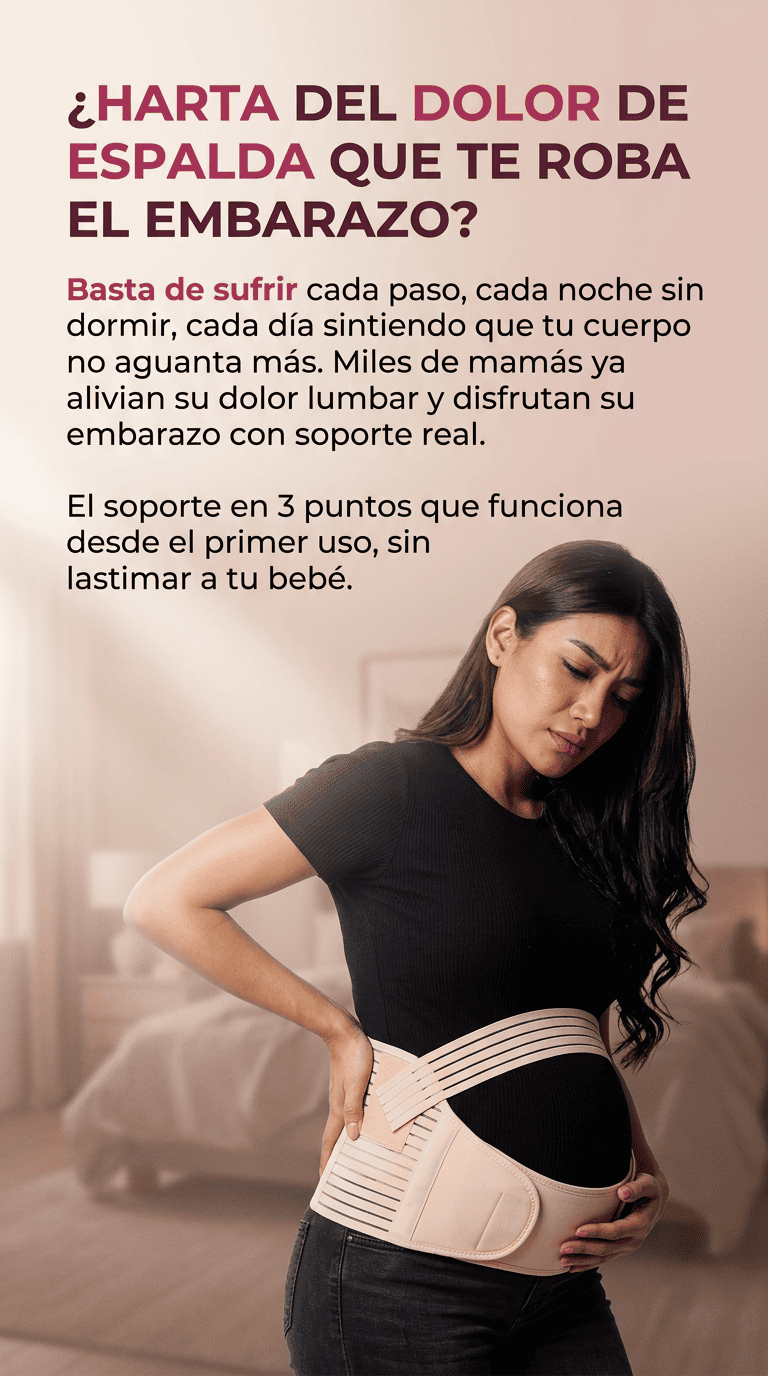 Corrector De Maternidad Apoya Espalda