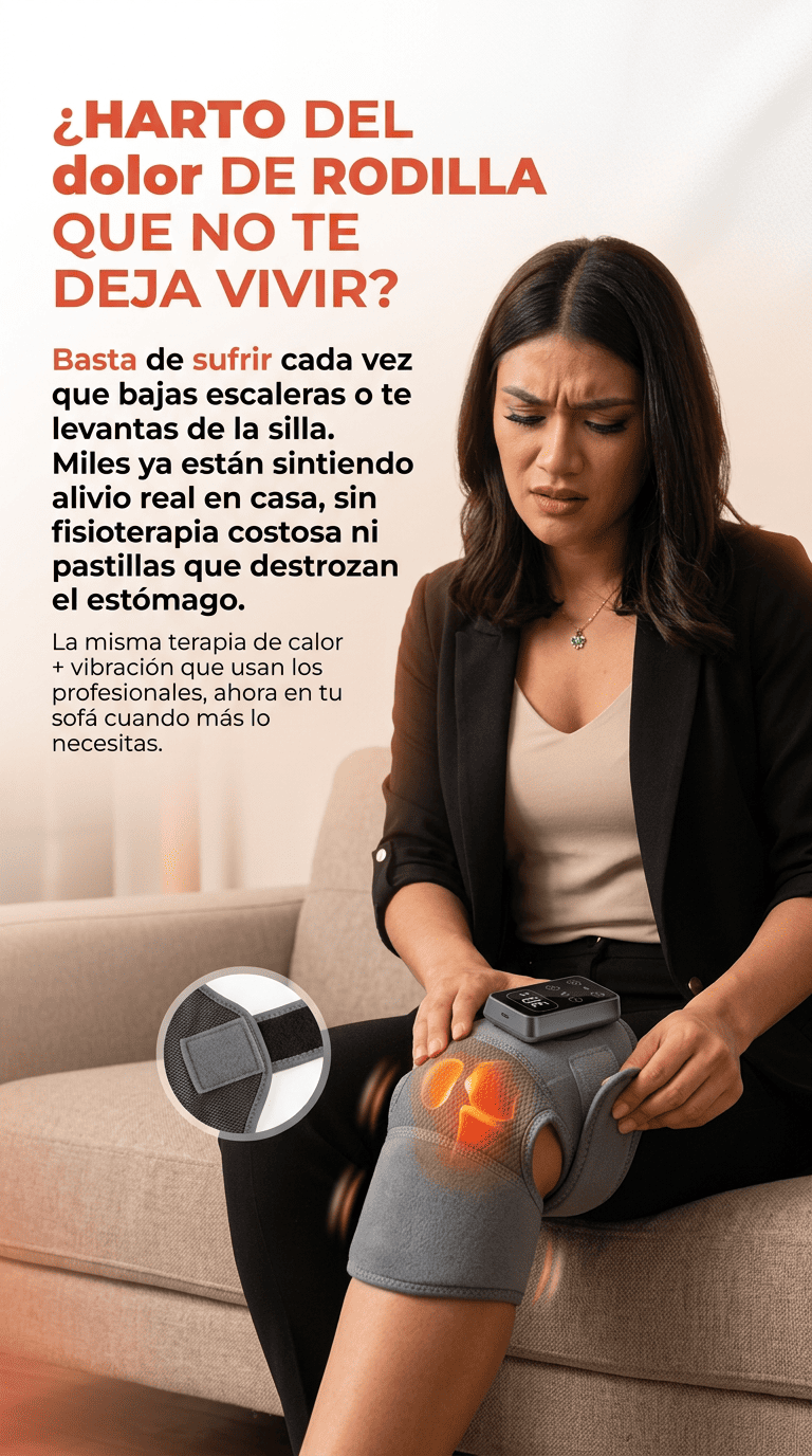 RODILLERA MASAJEADORA ELÉCTRICA PRO