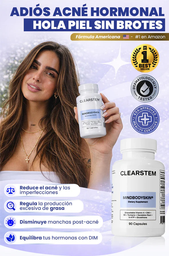 CLEARSTEM-Adios al acné hormonal