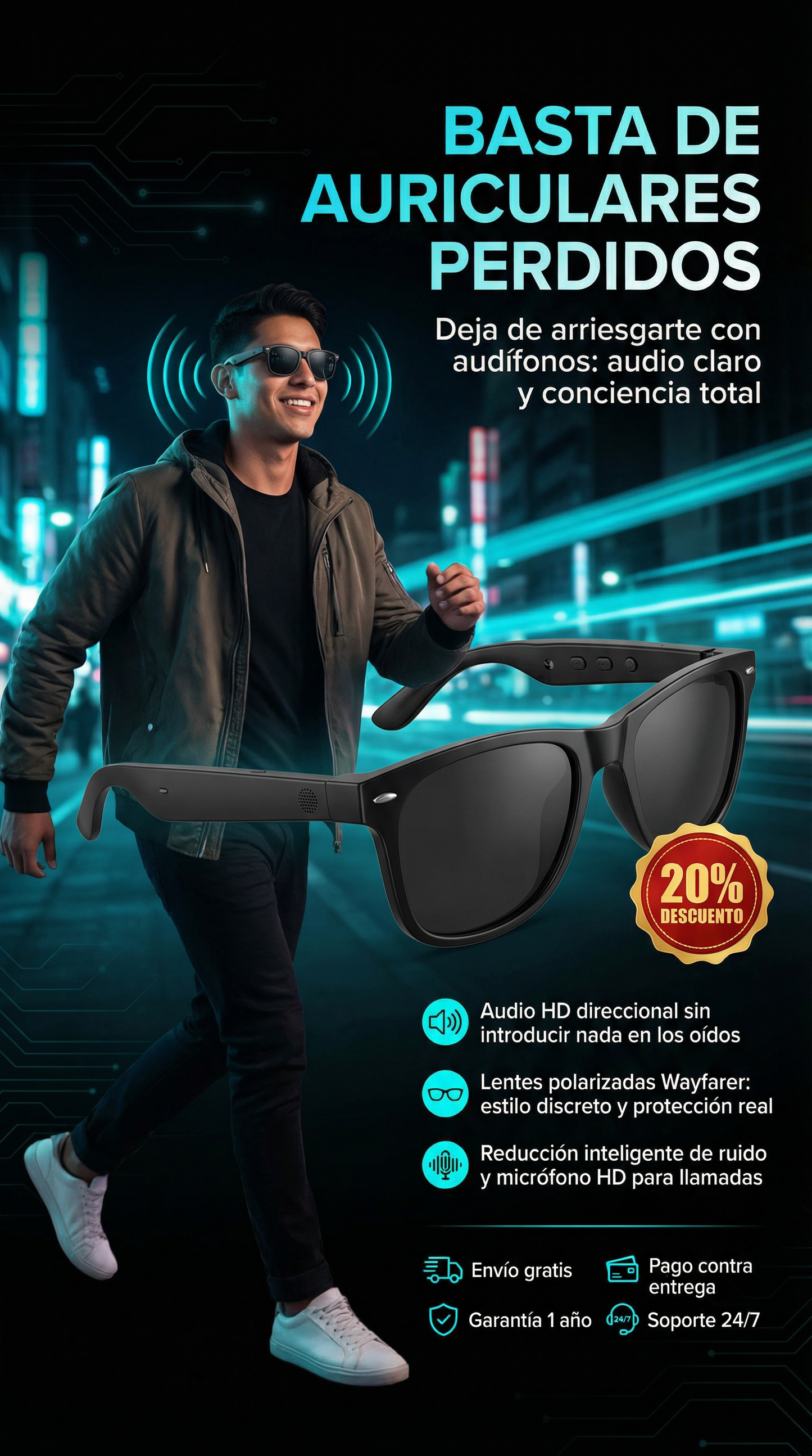 Gafas Bluetooth XPRO