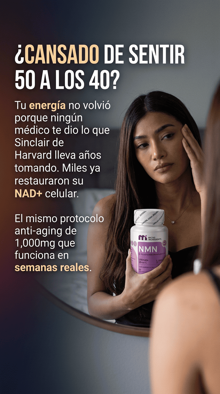 NMN Mucho mas que un suplemento