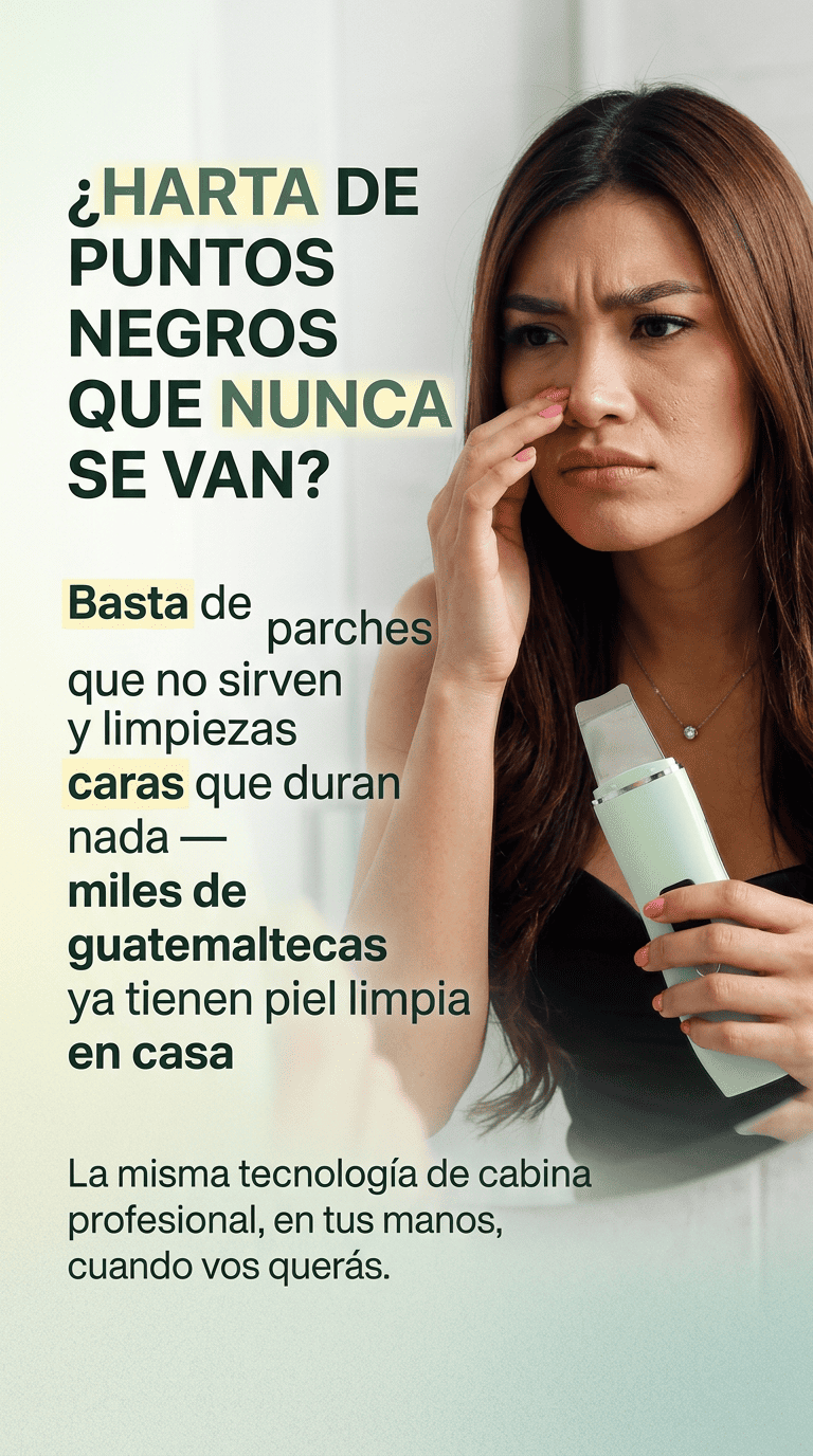 LIMPIAODR FACIAL ULTRASONICO-Limpieza profunda